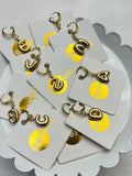 Initial Charm Scarf