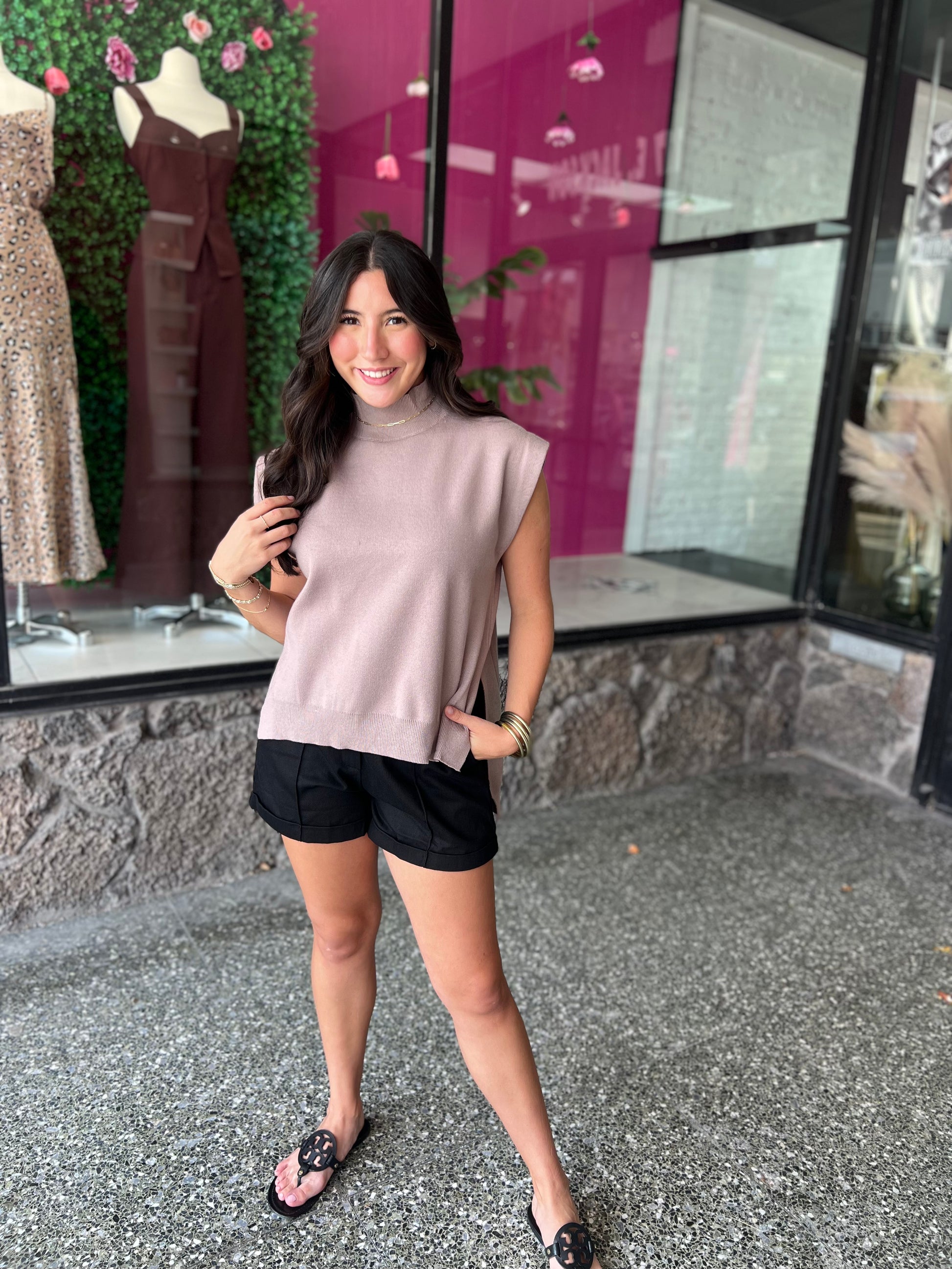Mocha Mist Top