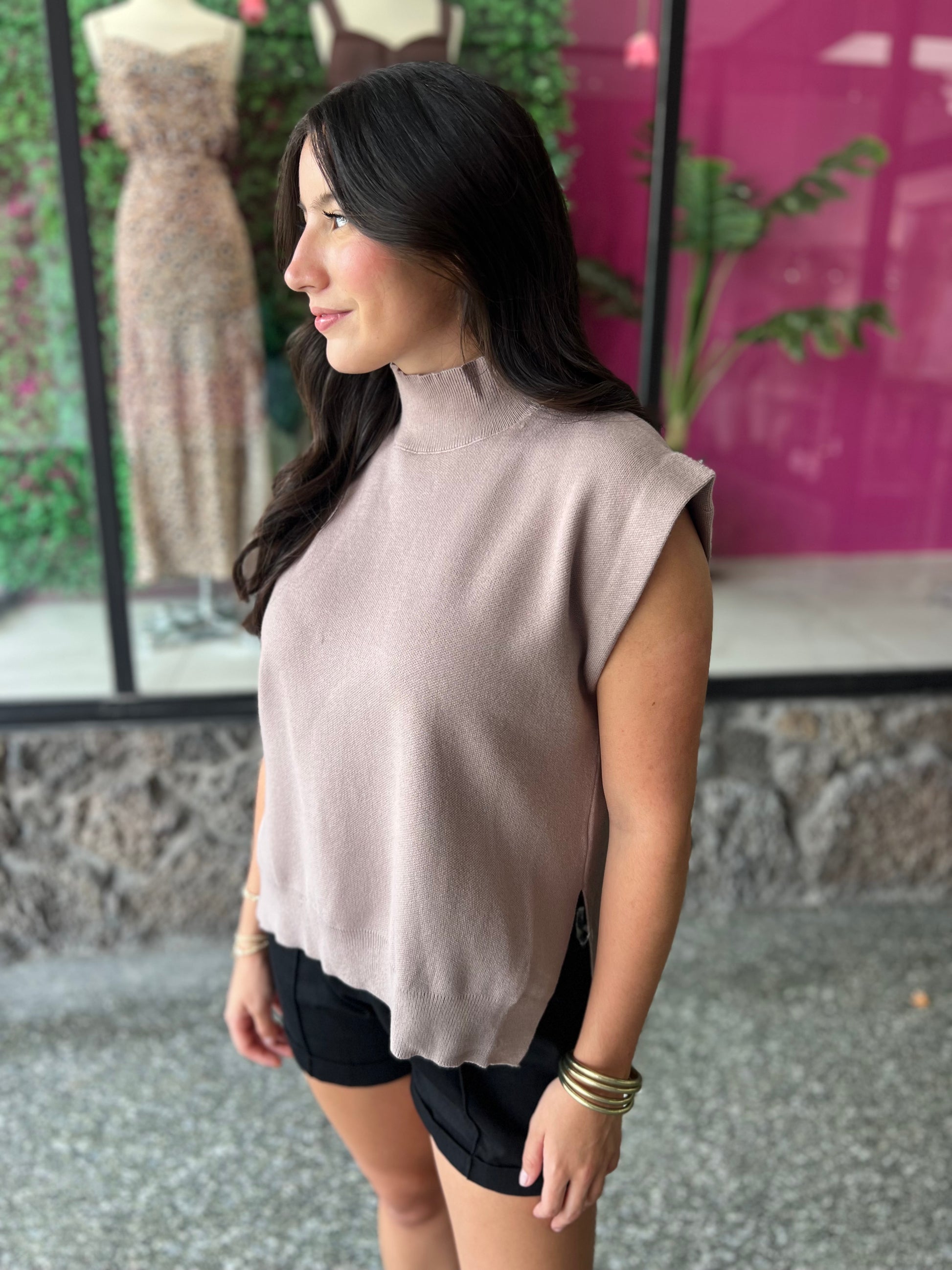 Mocha Mist Top