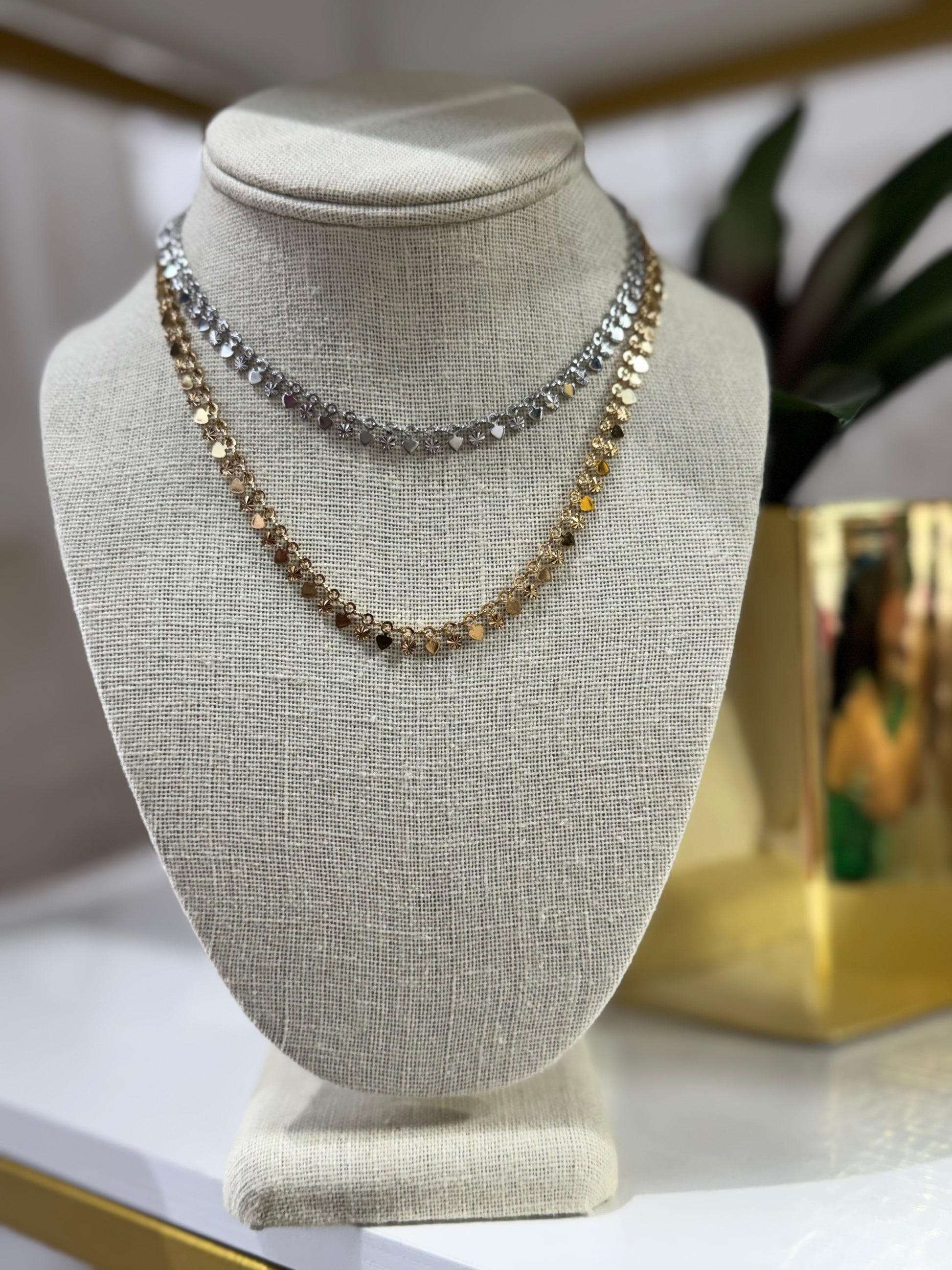 Choker Heart Necklace