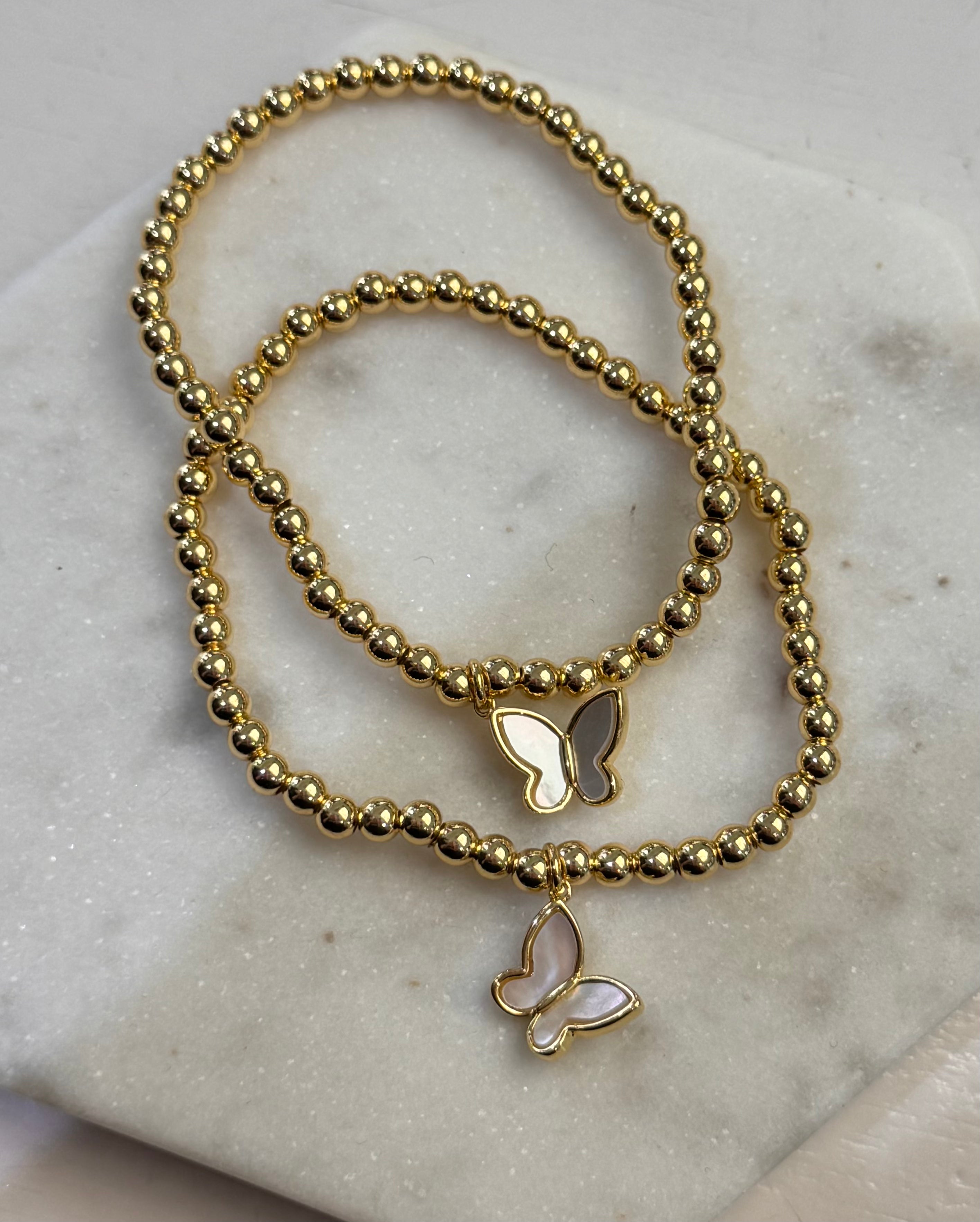 Flutter Beaded Bracelet