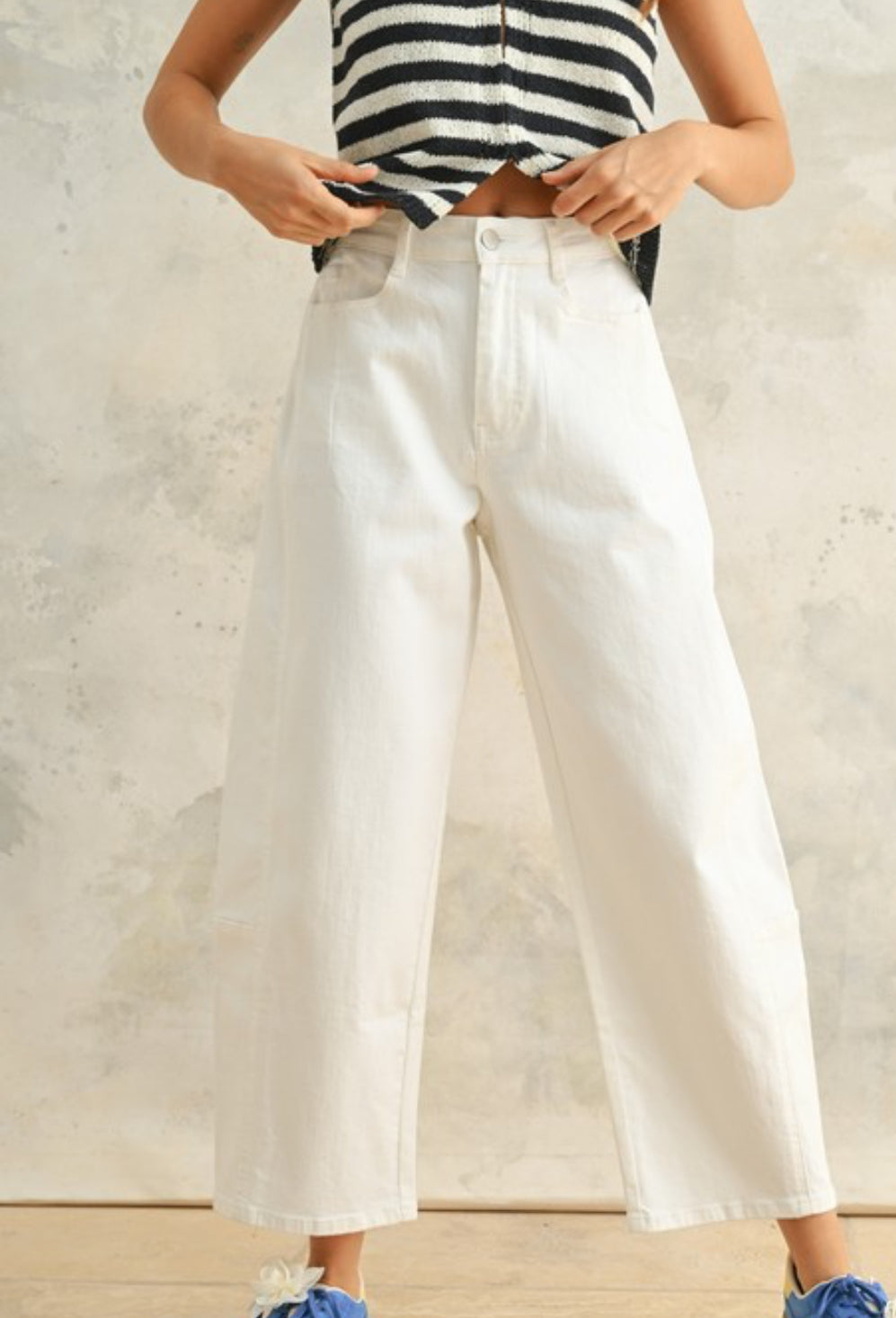 Ivory Drift Denim