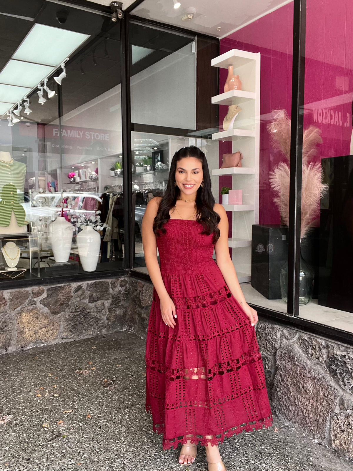 Crimson Whim Dress