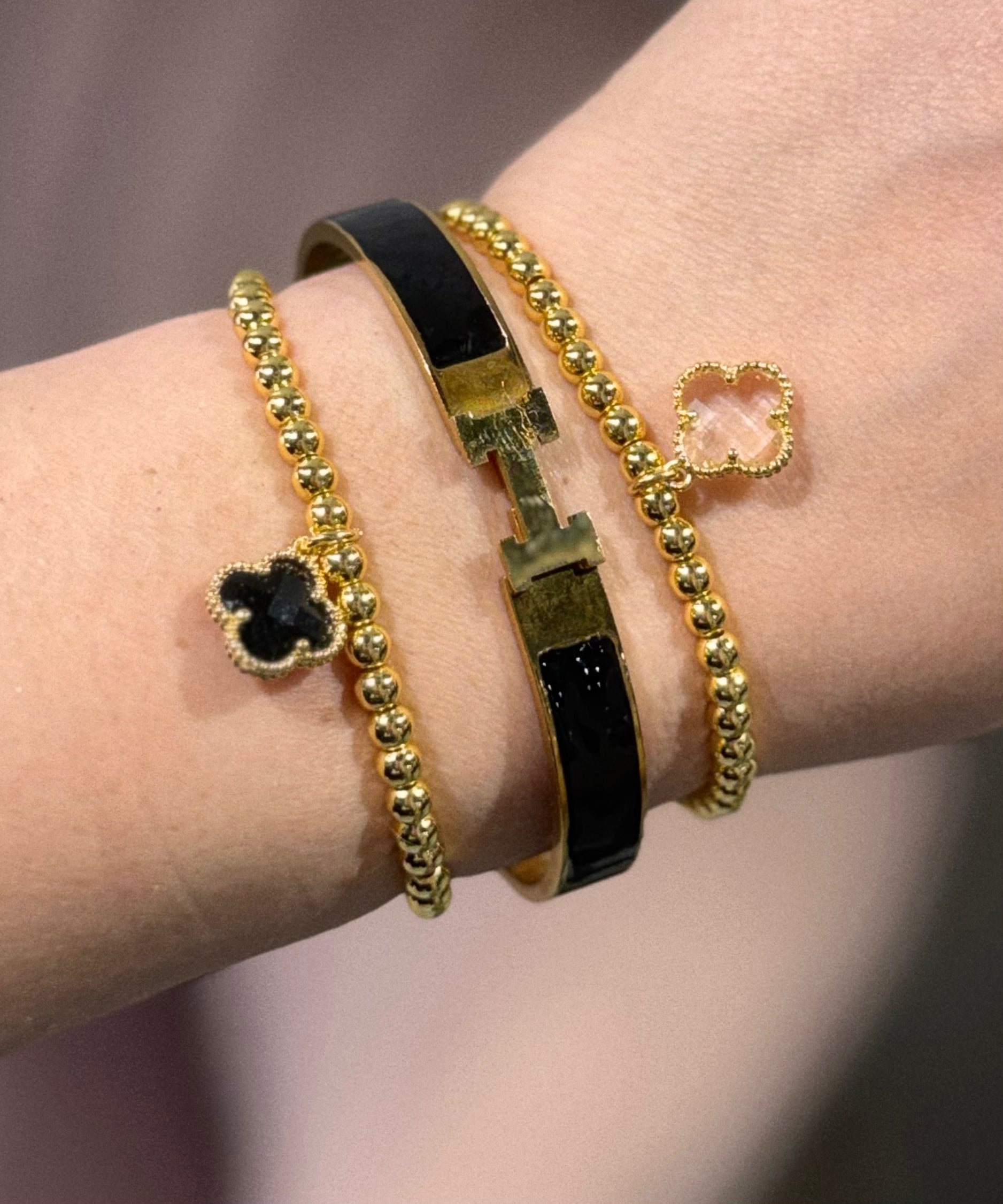 Clover Charm Bracelet
