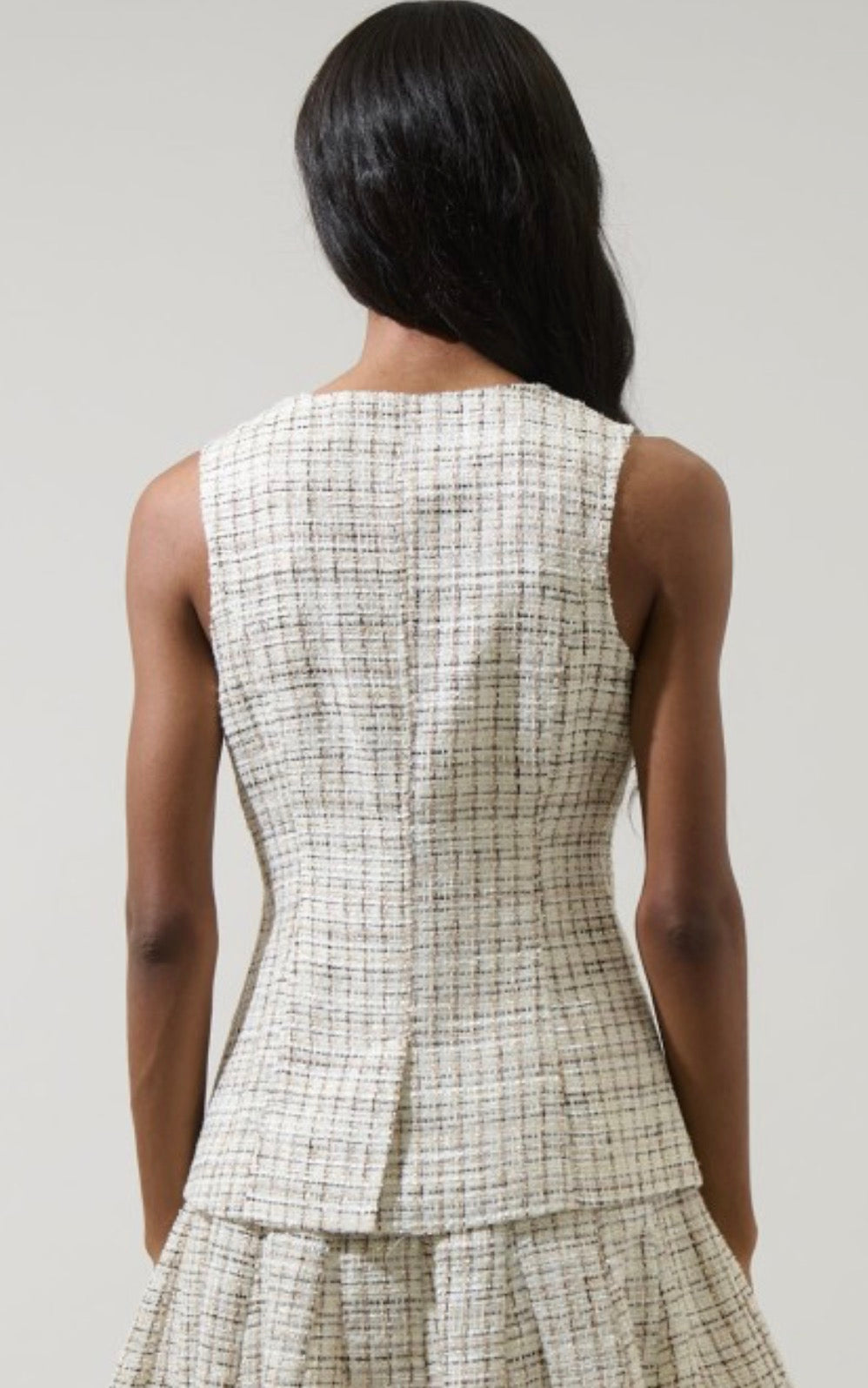 Gisella Tweed Vest