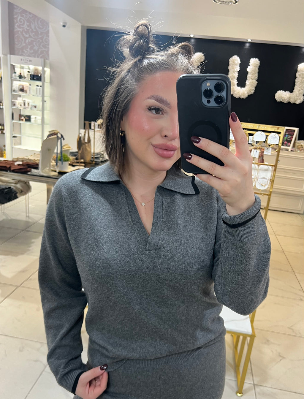 Gillian Polo Sweater