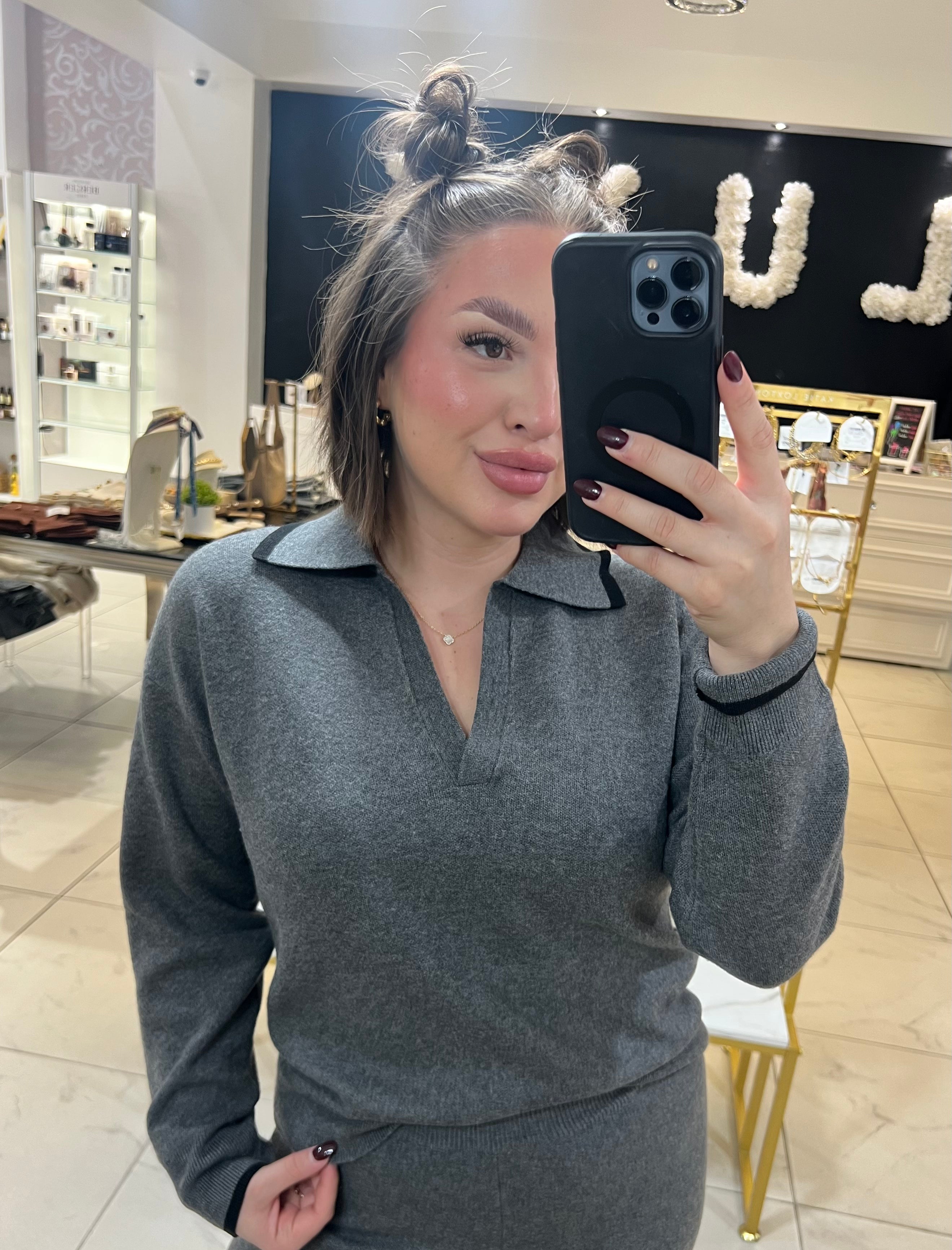 Gillian Polo Sweater