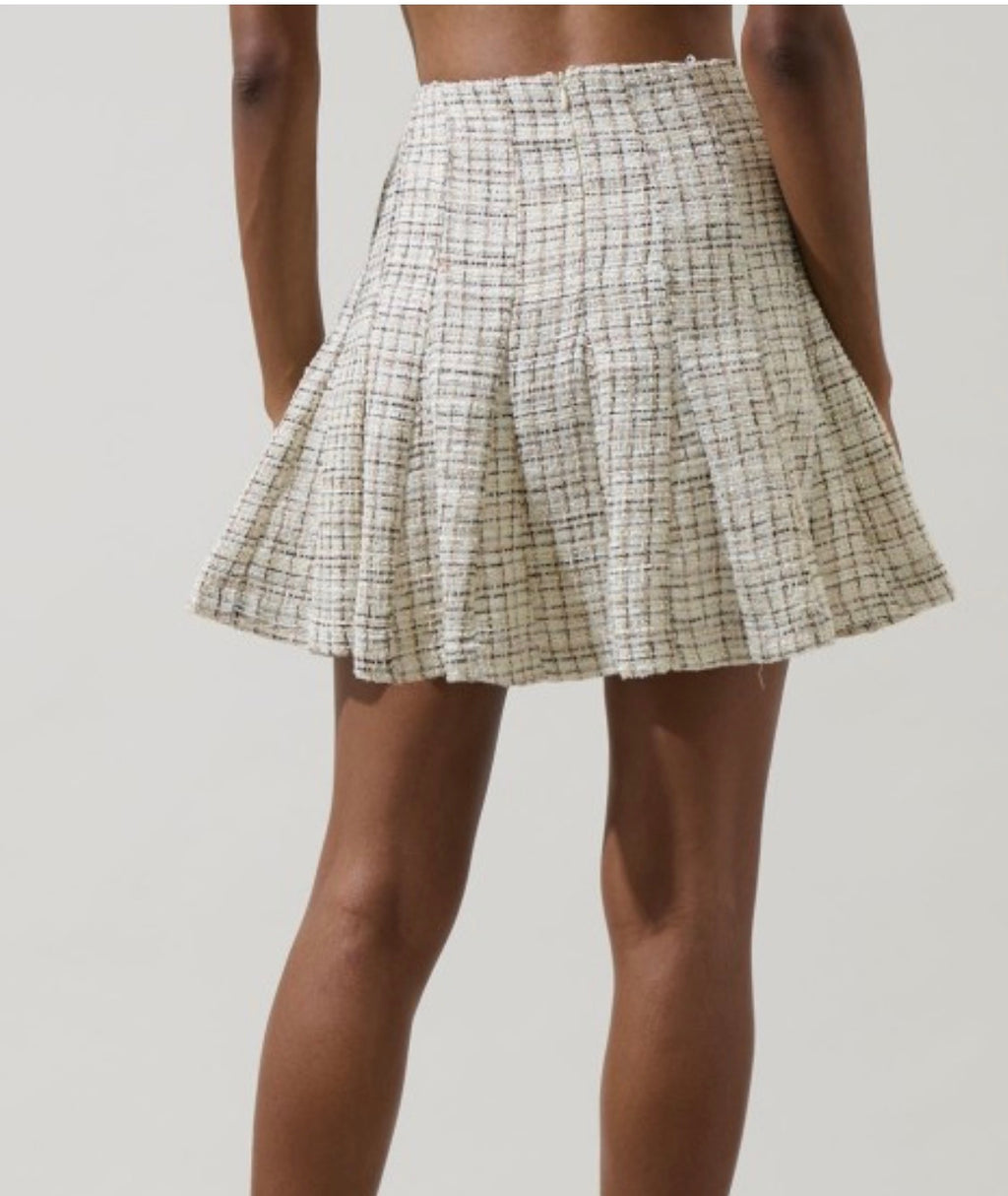 Gisella Tweed Mini Skirt