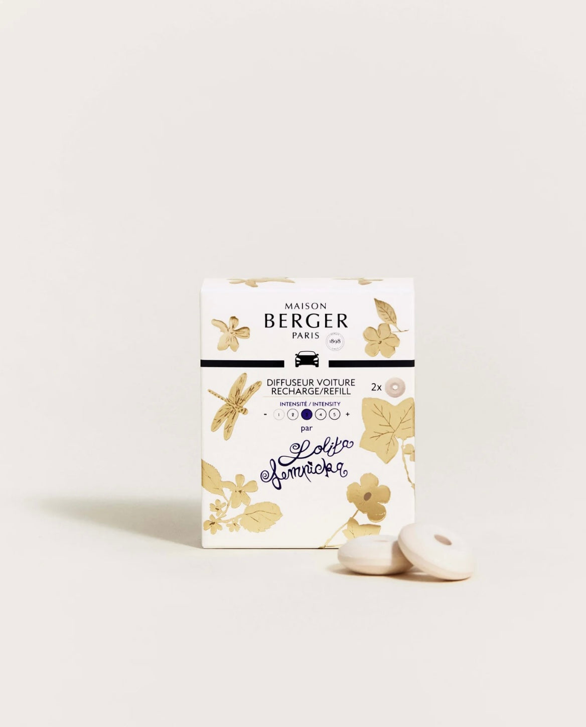 Set of 2 Lolita Lempicka Car Diffuser Refill