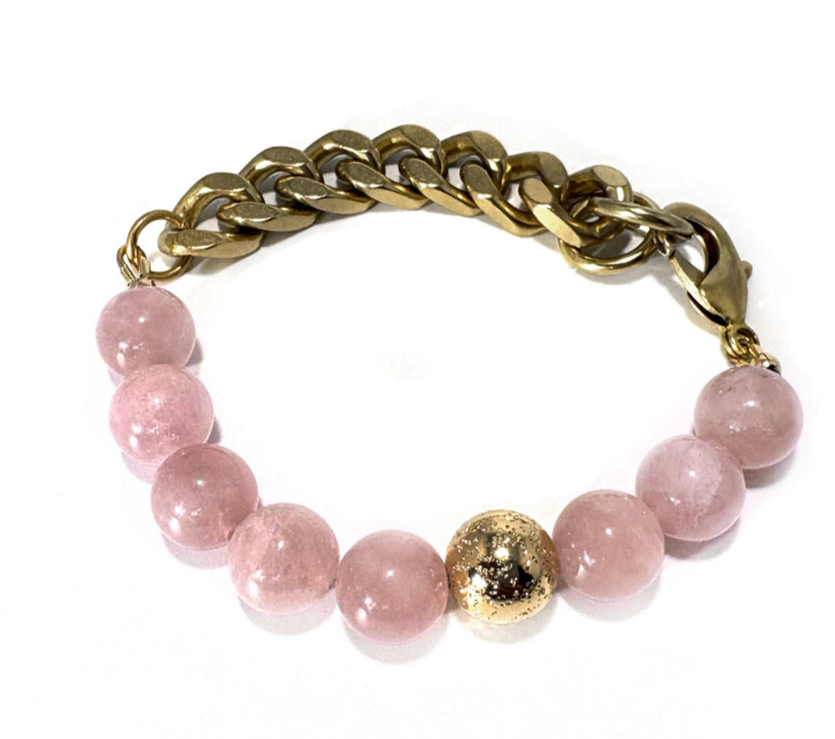 Remix: Madagascar Rose Quartz Bracelet