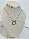 Gilded Circle Necklace