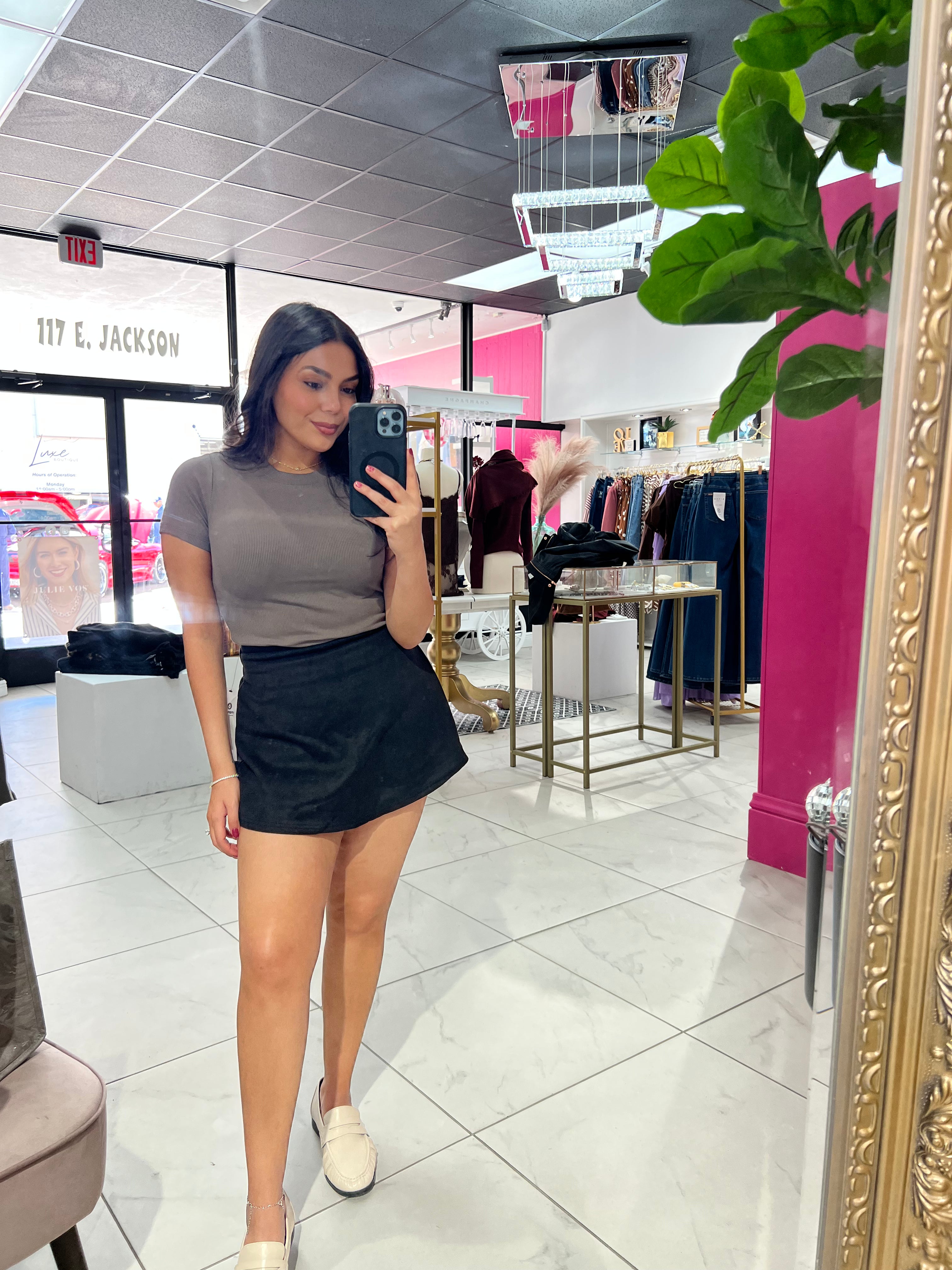 Off-Duty Ribbed Top