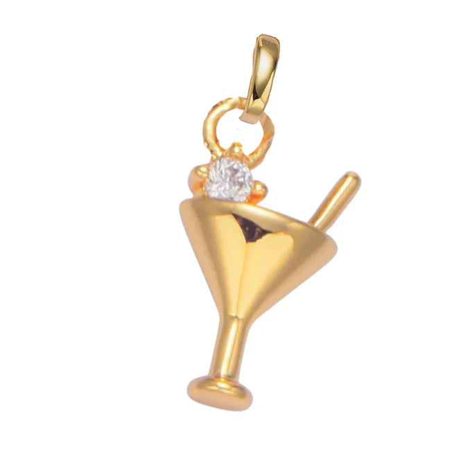 Martini Clip Charm