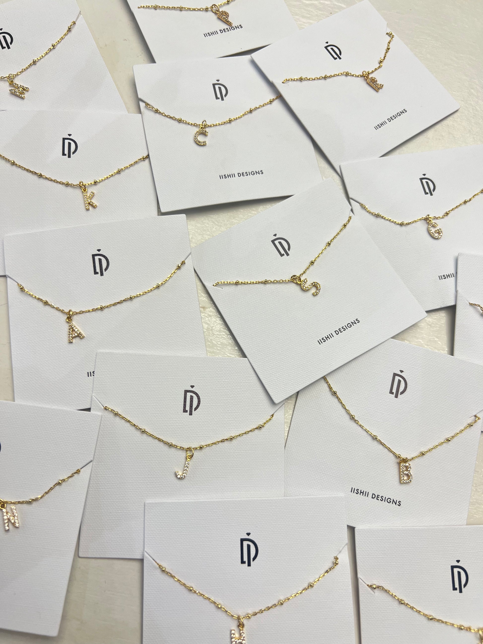 Ellie Initial Necklace