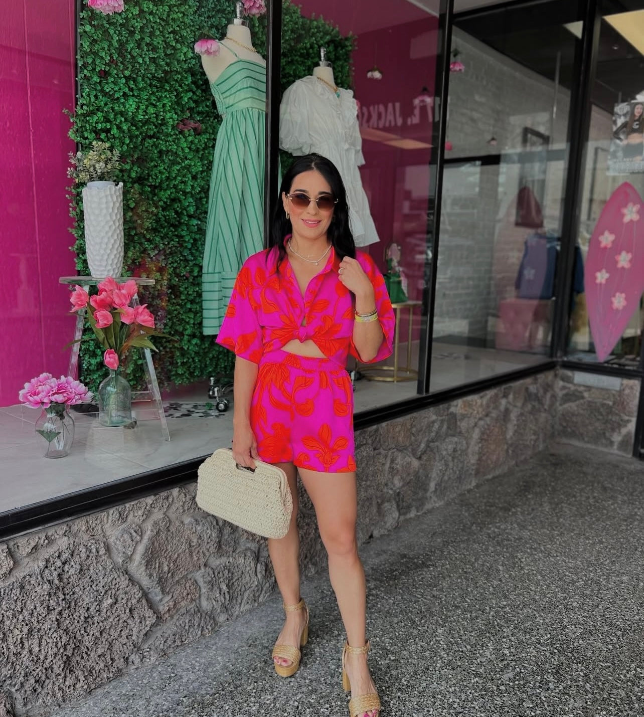 Tayler Smocked Shorts