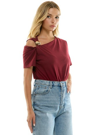 Berry Noir Top