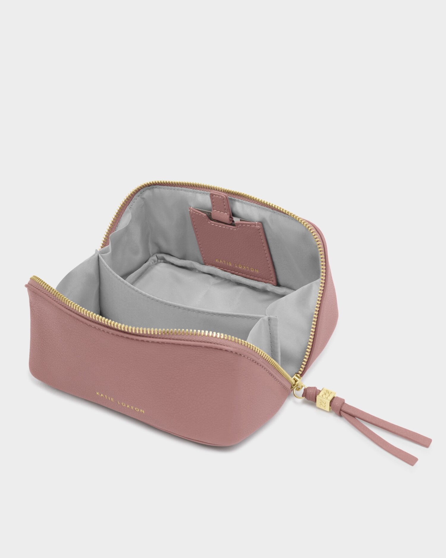 Fold-Out Mirror Make Up Bag