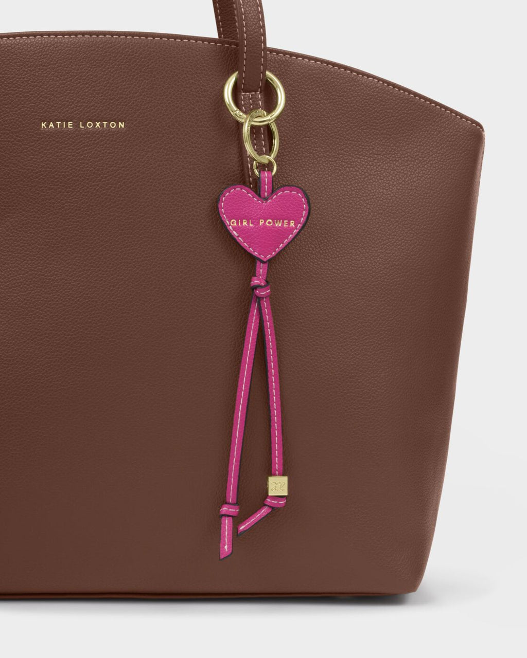 Heart Bag Charm Keychain