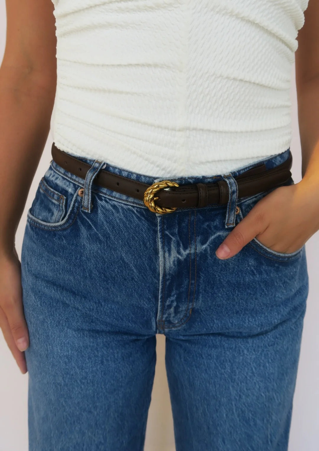 Gold Coil Belt