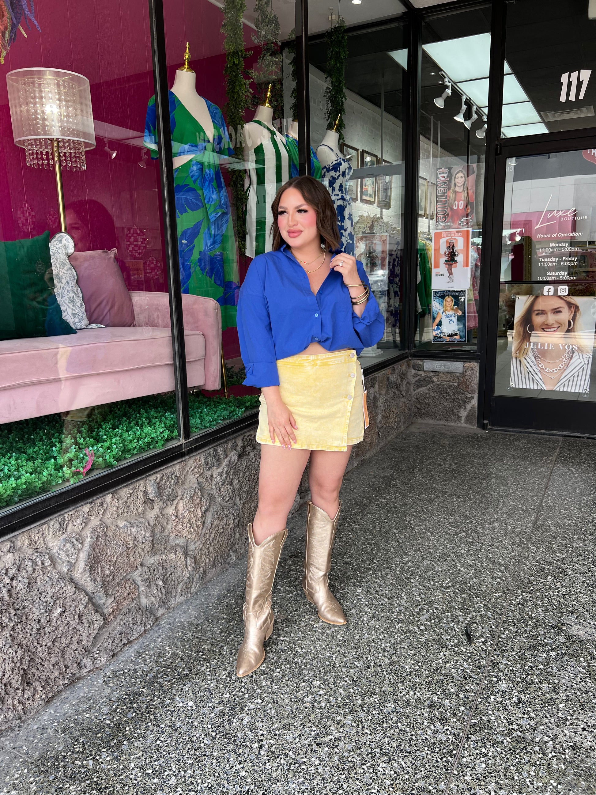 Sun Washed Skort