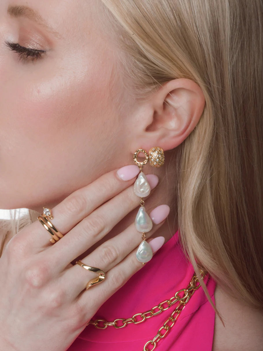 Lono Quilted Earring