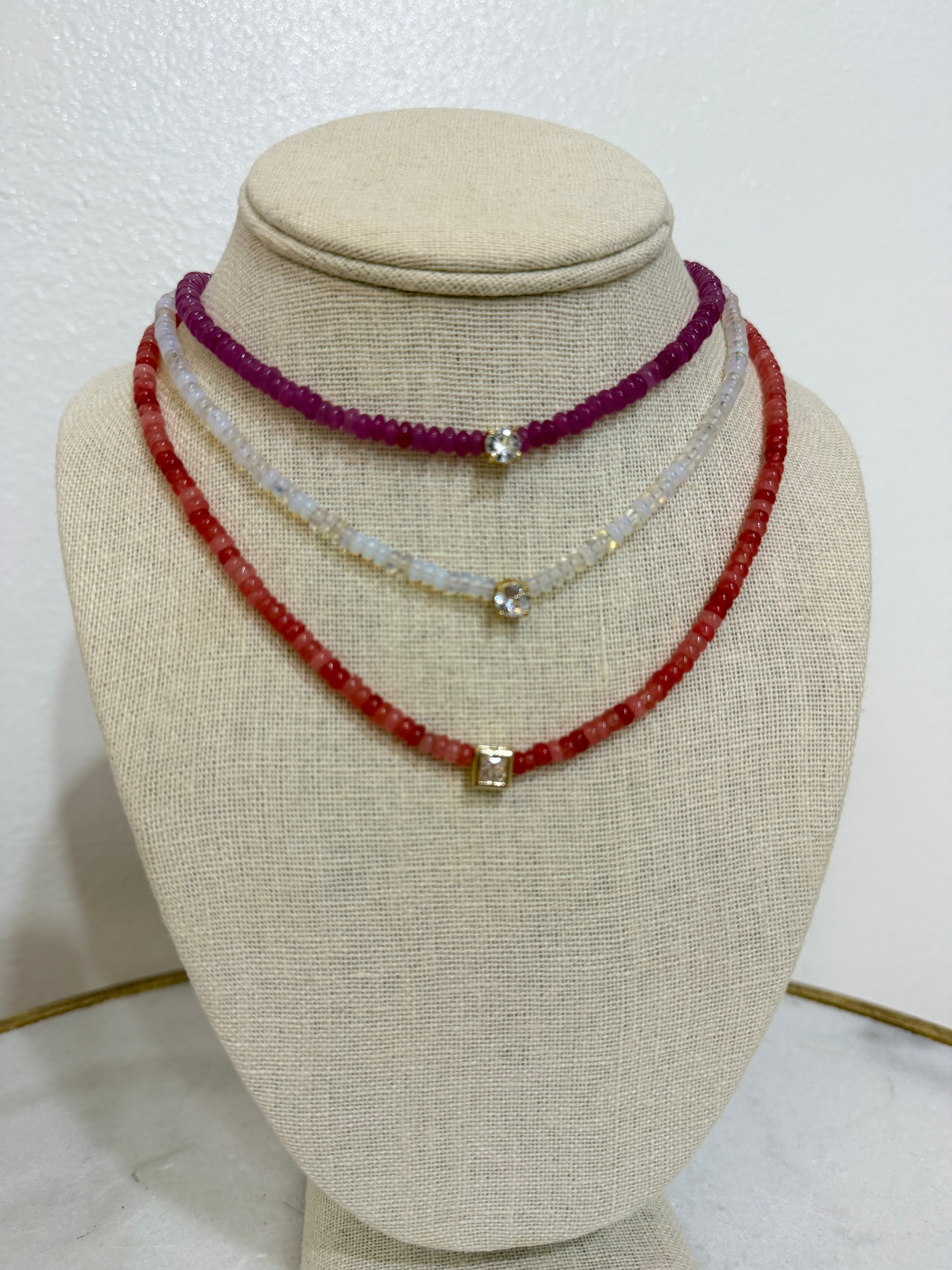 Gem Drop Necklace