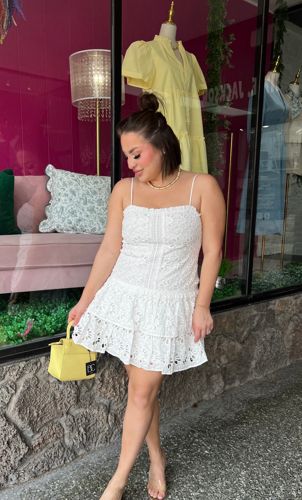Blanc Breeze Dress
