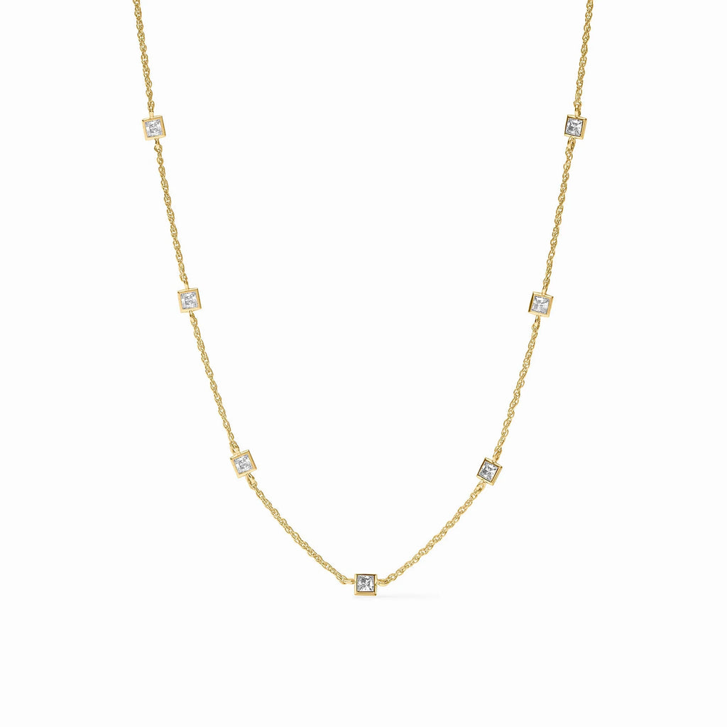 Jolie Delicate Station Necklace