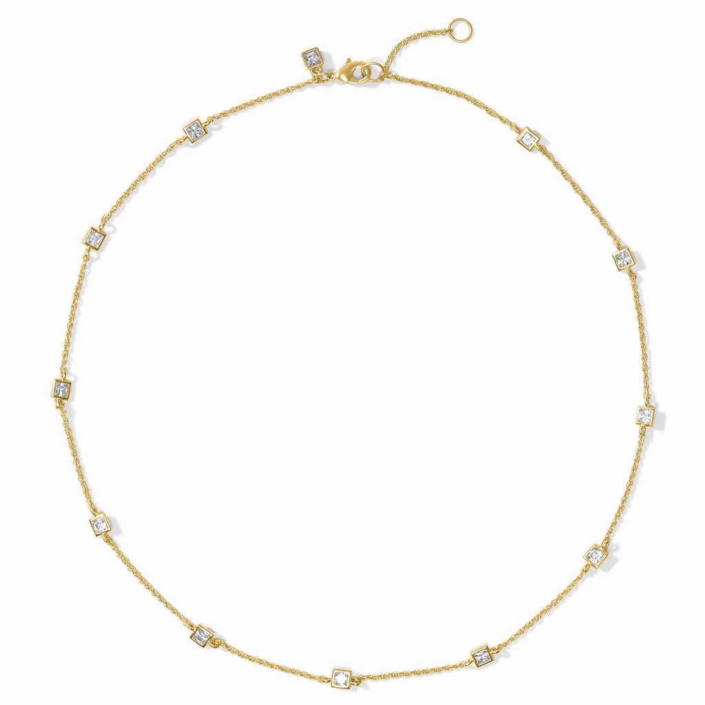 Jolie Delicate Station Necklace