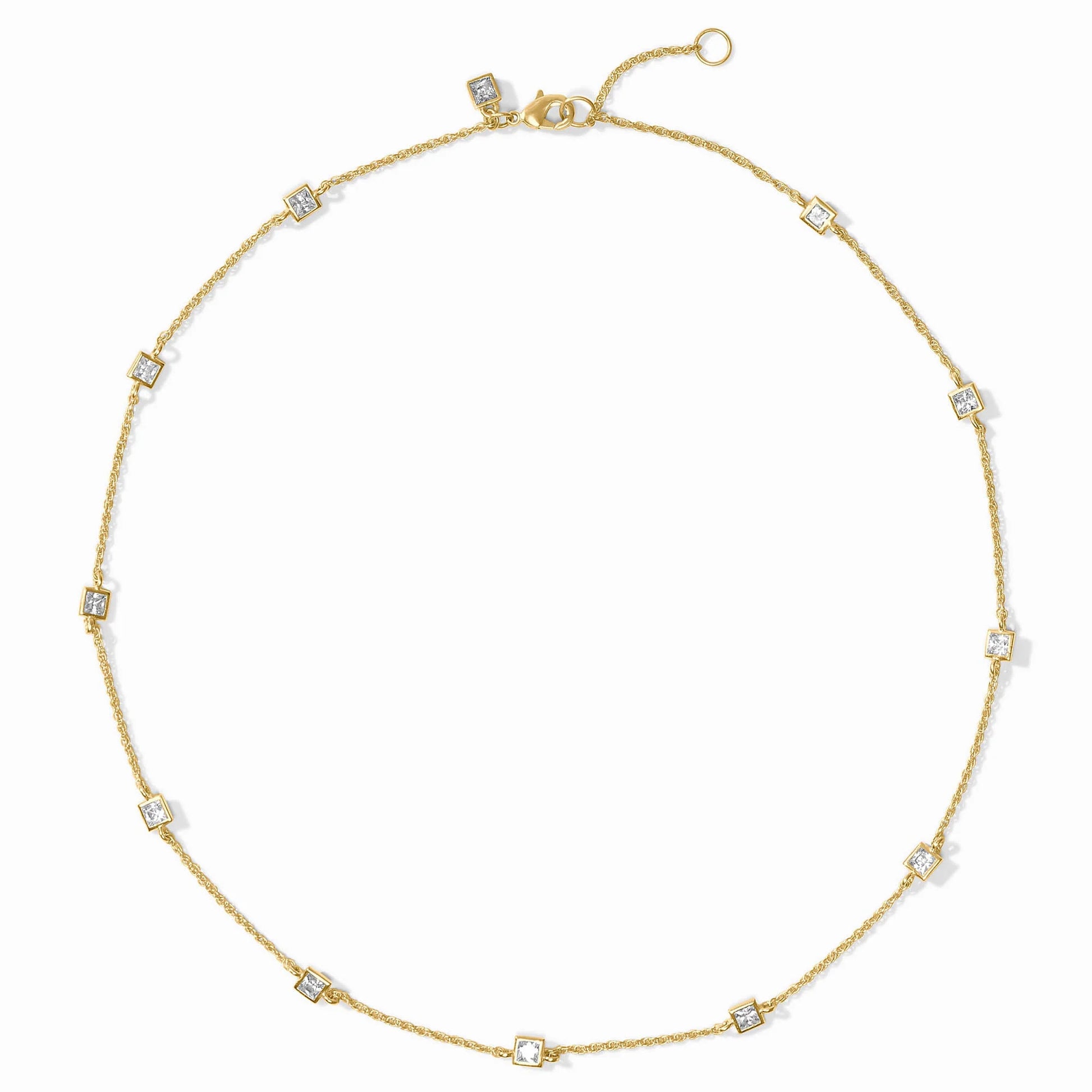 Jolie Delicate Station Necklace