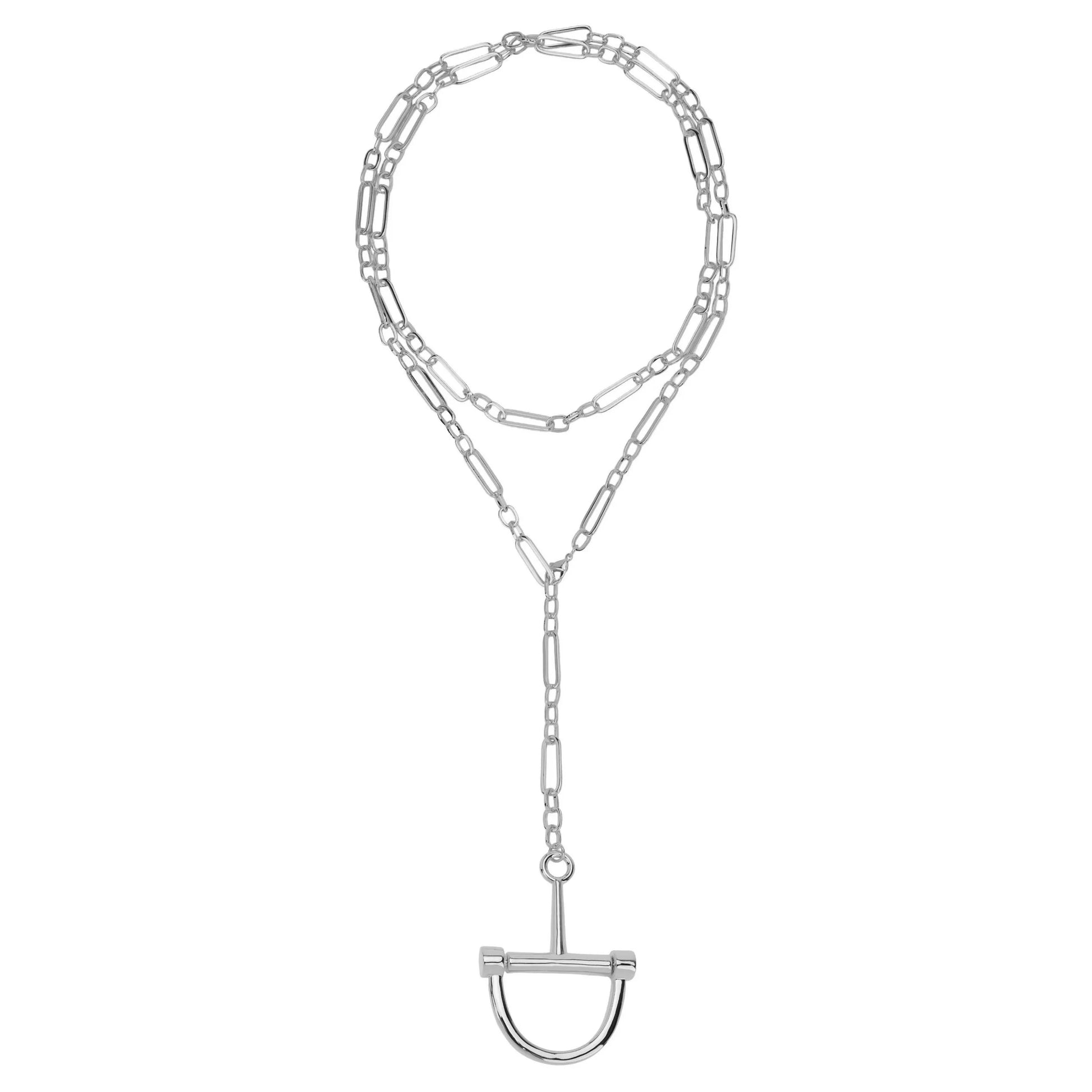 Stirrup Chain Necklace
