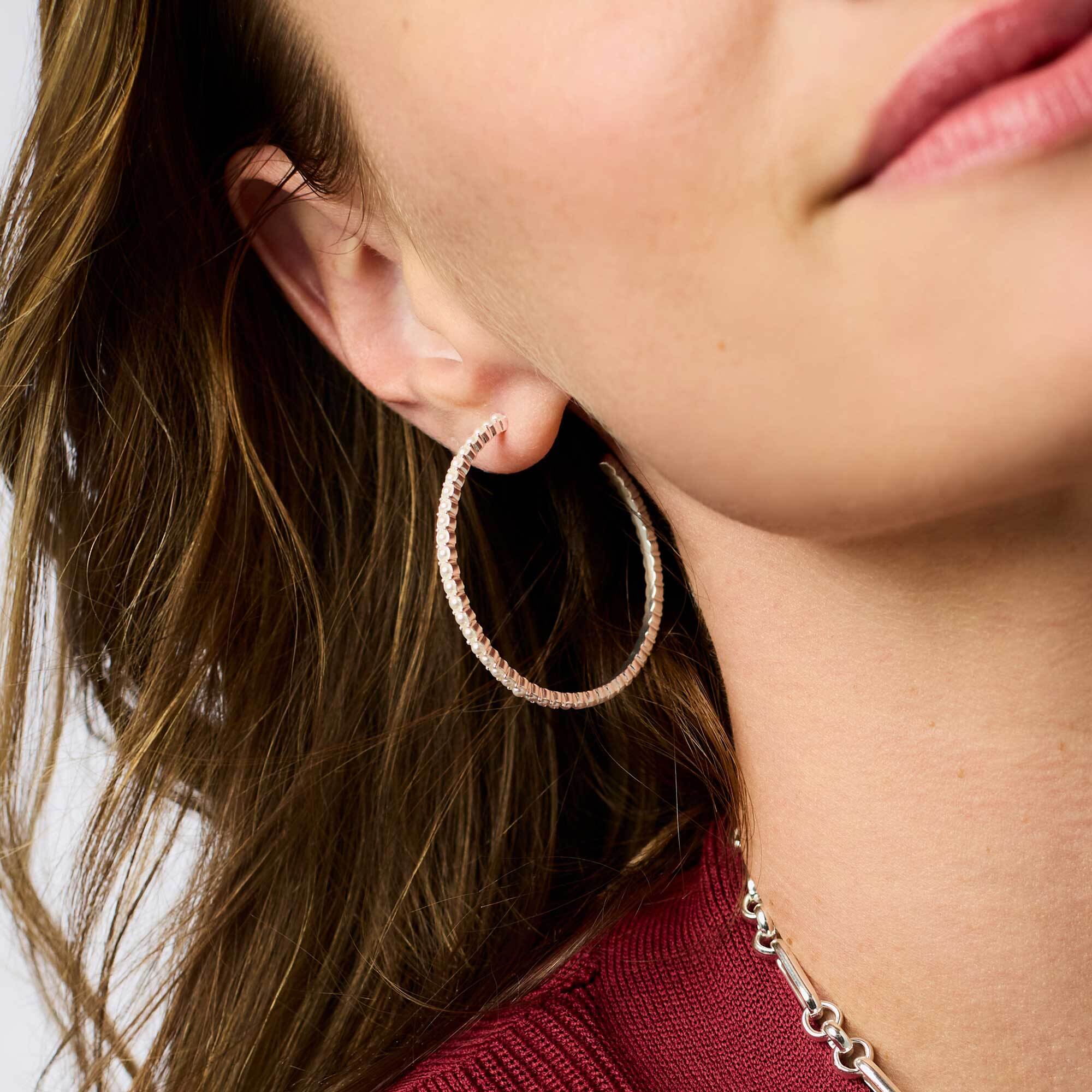 Juliet Pearl Hoop