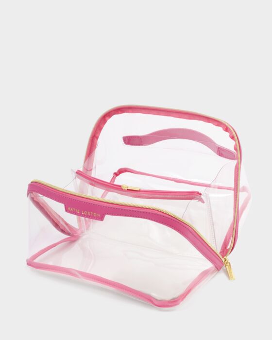 Clear Large Makeup & Toiletry Bag