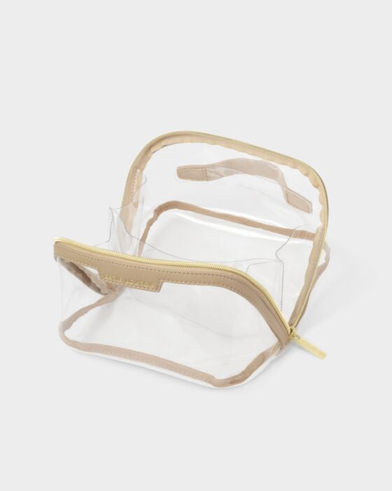 Medium Clear Makeup & Toiletry Bag