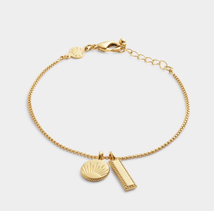 Positivity Charm Bracelet