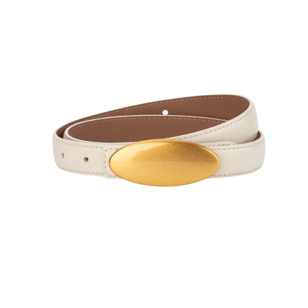Brushed Oval Belt