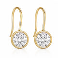 Lyla Bezel Earrings 10mm