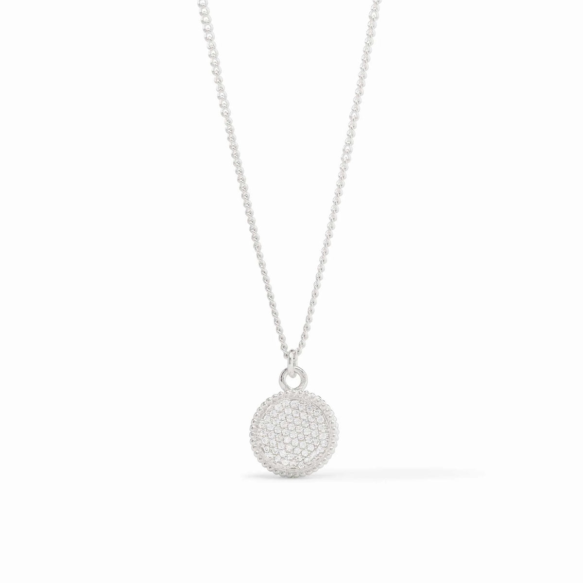 Fleur-de-Lis Solitaire Necklace
