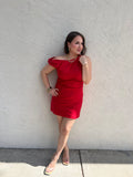 Sunset Red Dress