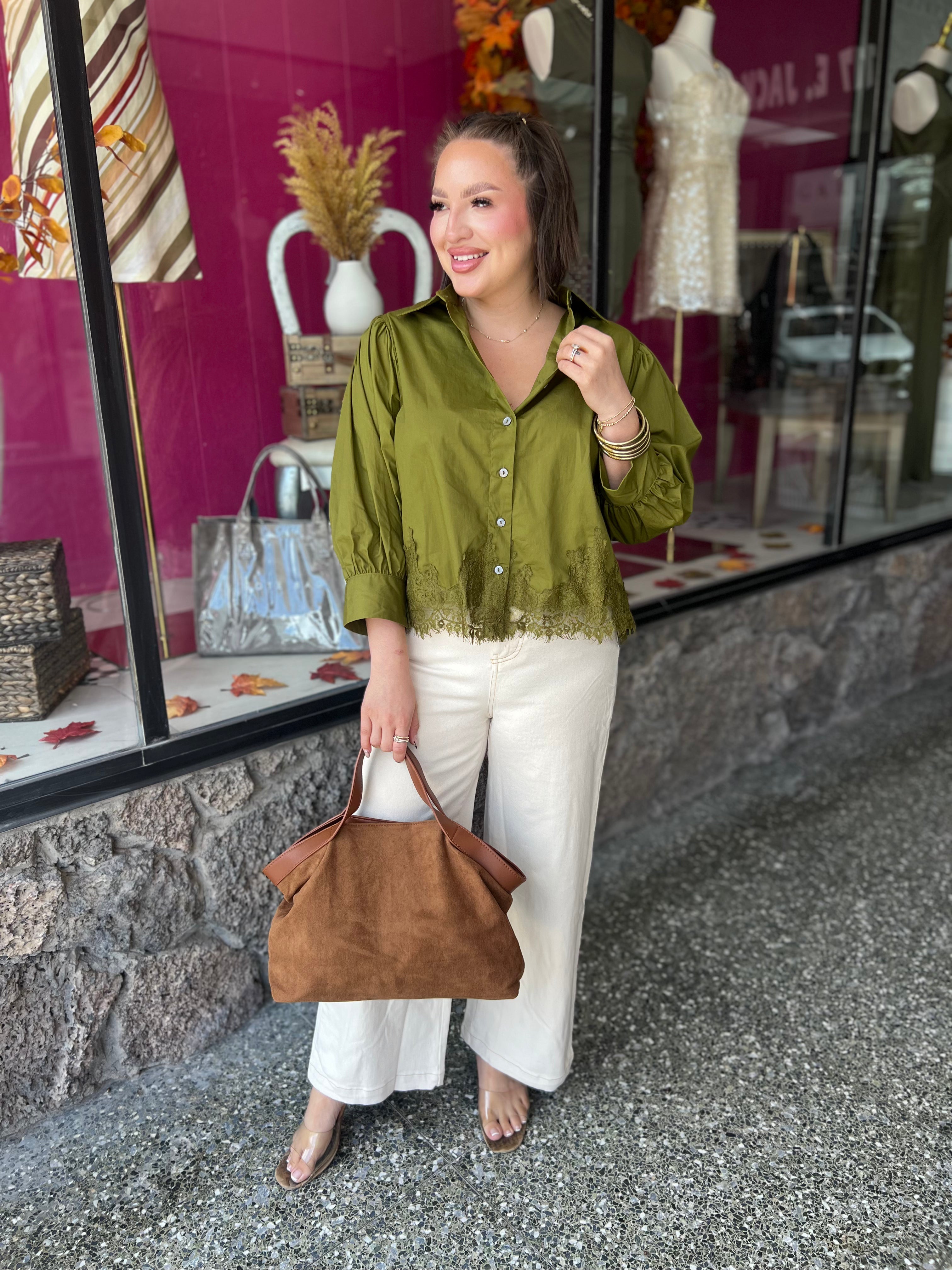 Olive Hour Top