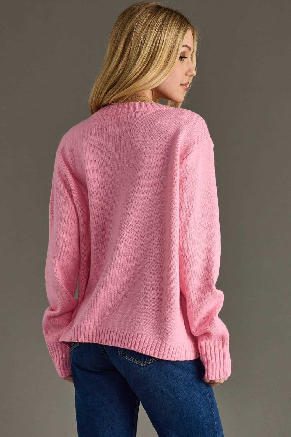 Pink Merry Sweater