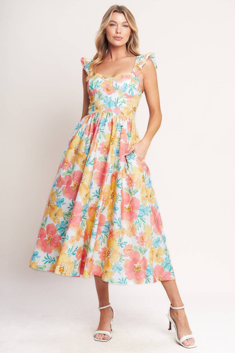 Daily Floral Dress