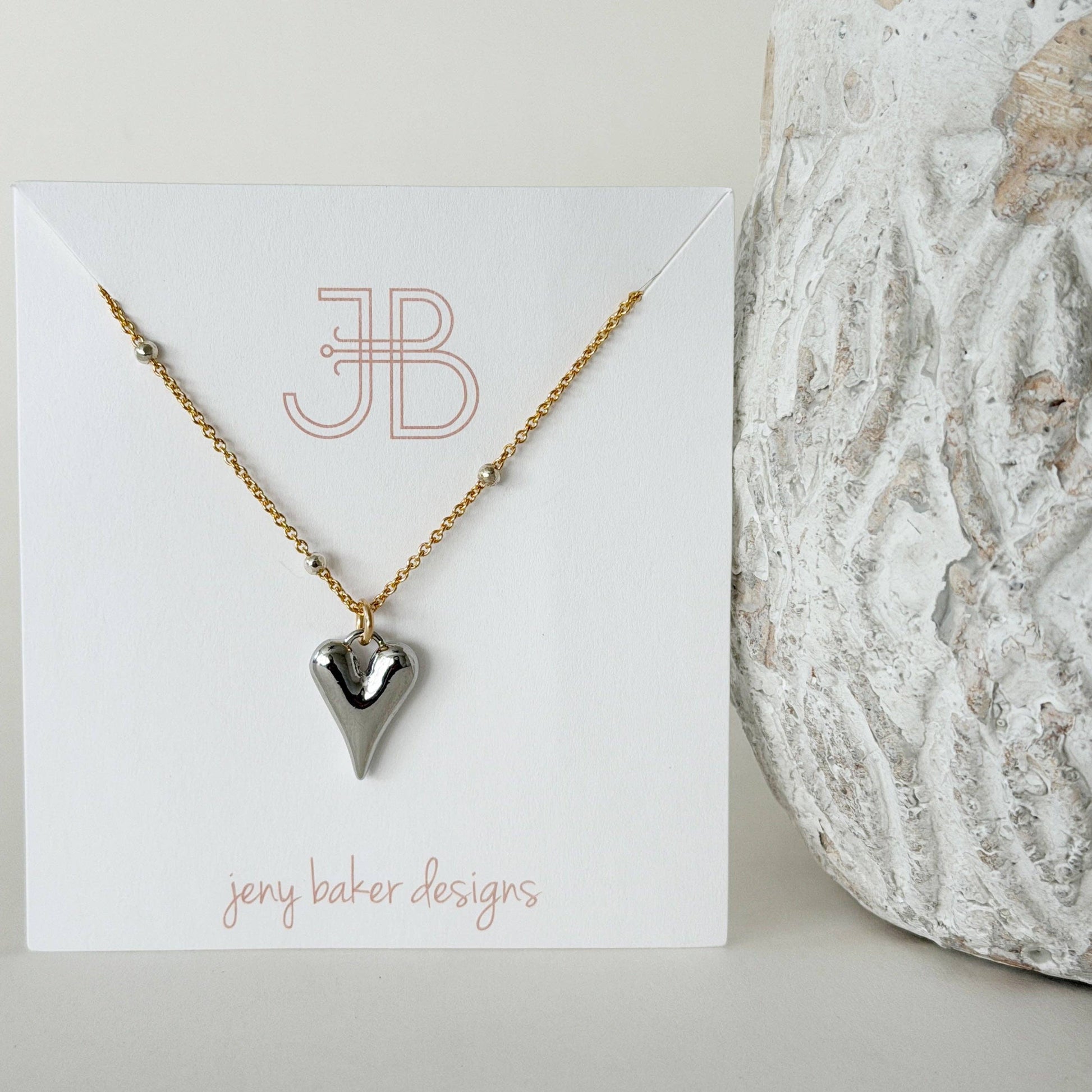 Bubble Heart Necklace