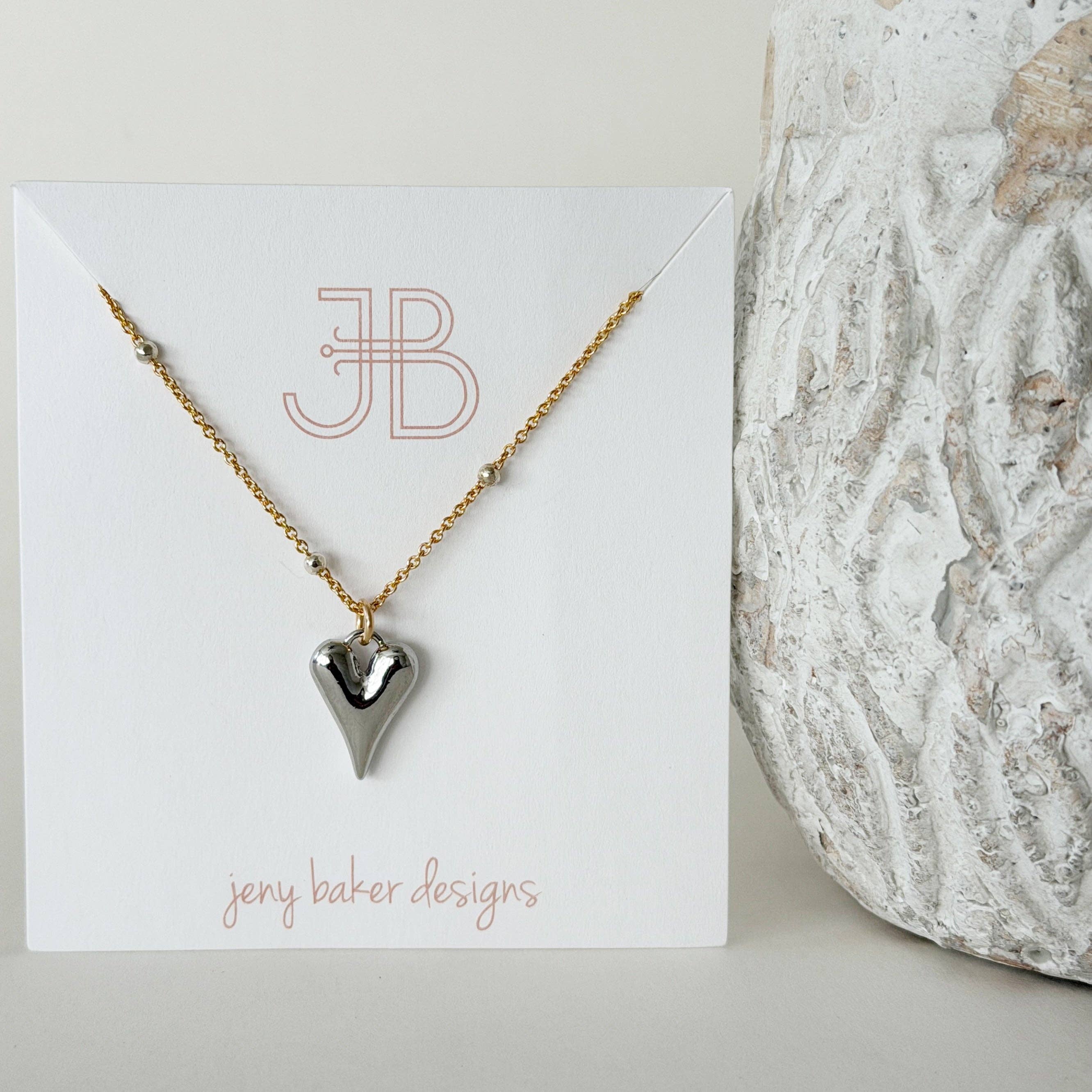 Bubble Heart Necklace