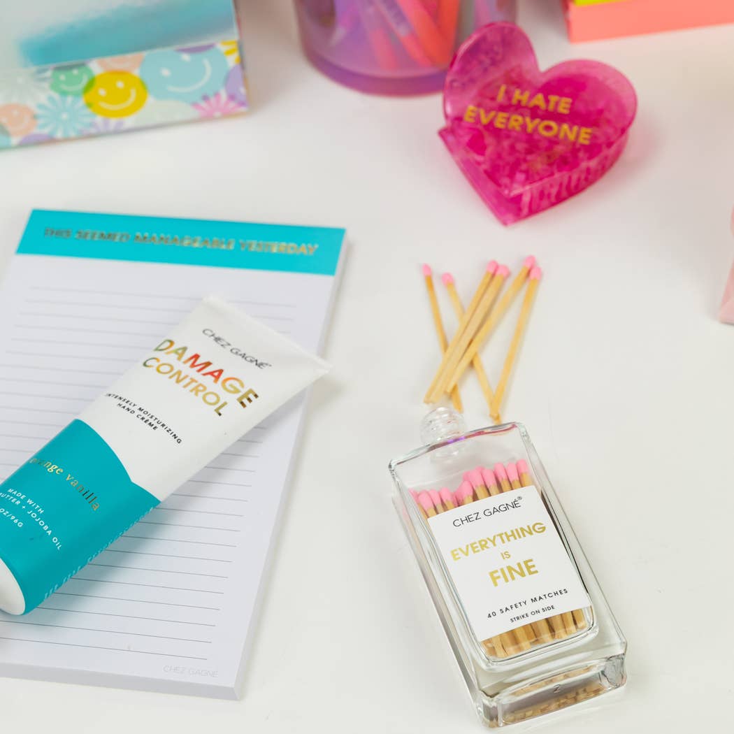 Damage Control - Funny Hand Cream Gift, Orange Vanilla