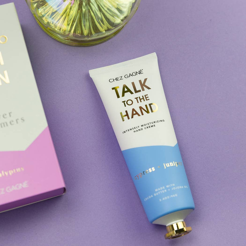 Talk to the Hand - Cypress + Juniper - Clean + Vegan Hand Crème - 3.4oz