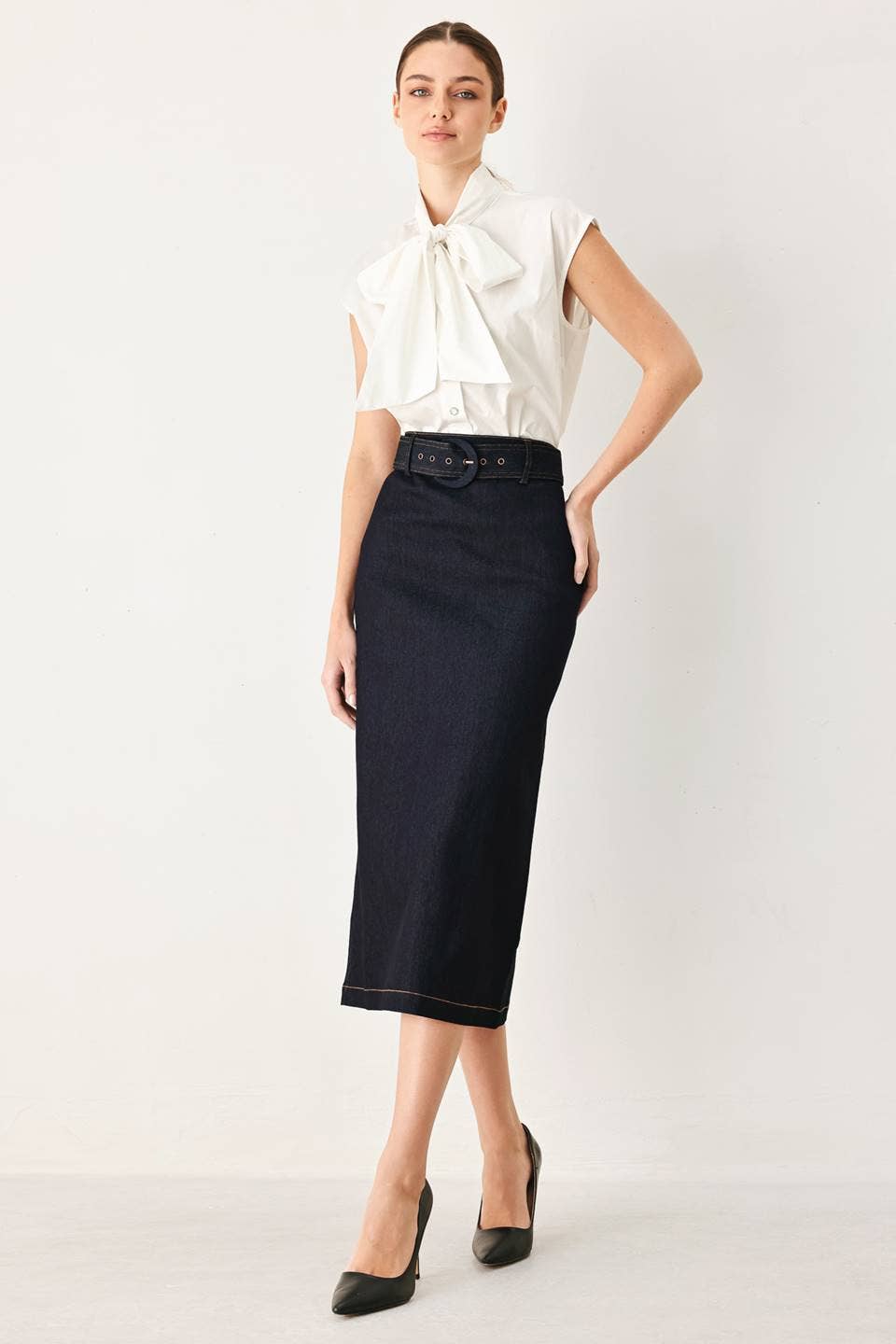 Lucia pencil skirt