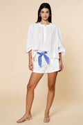 Ivory Bloom Top