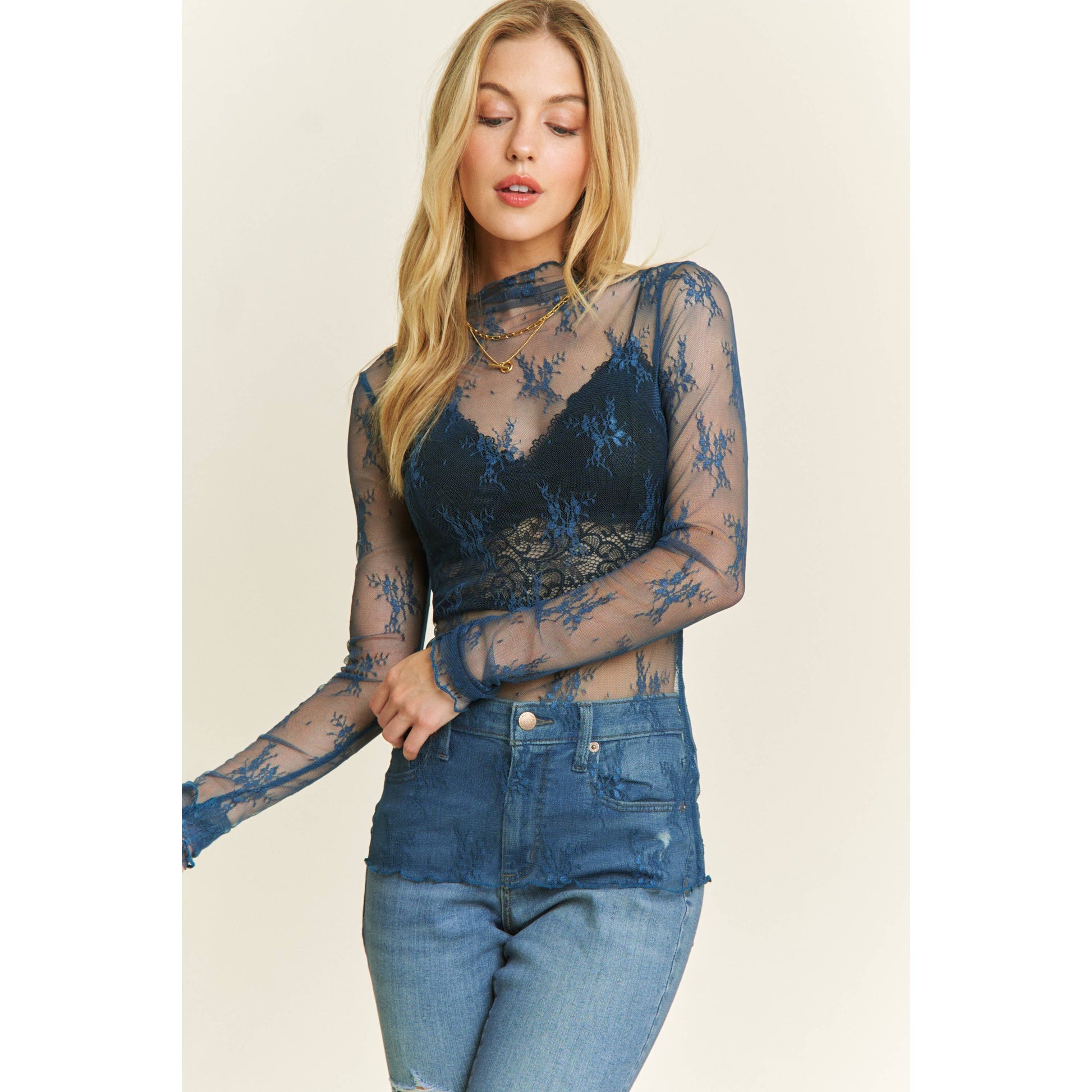 Cassie Mesh Top