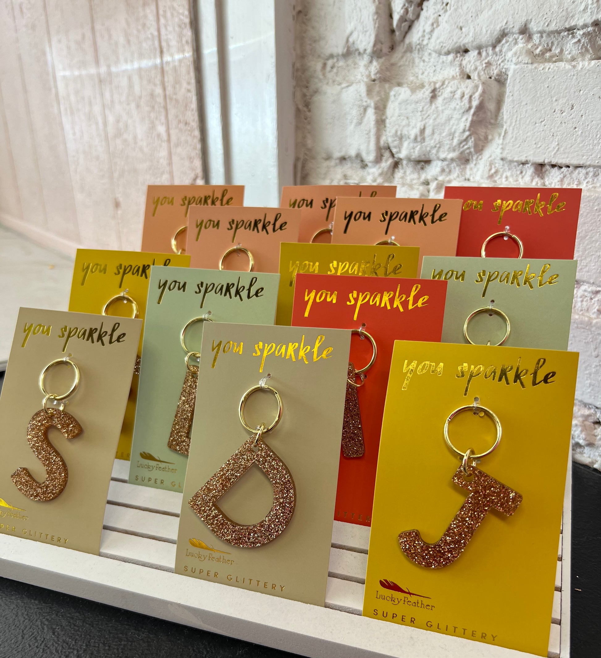 Glitter Keychain